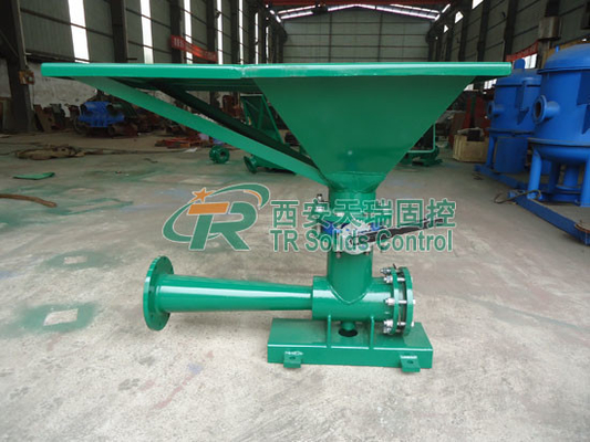 SL100 Series 500*500mm 60 M3/H Mud Mixing Hopper high speed jet nozzle.