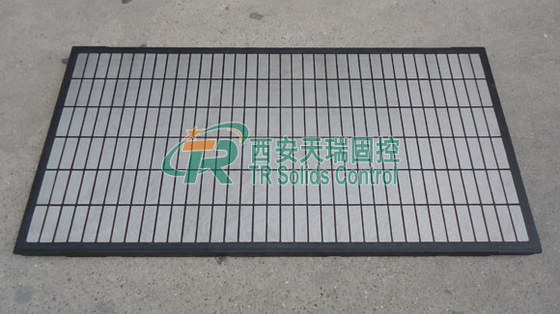 Composite API Shale Shaker Screen Oil Vibrating Sieving Mesh With Simple Structure