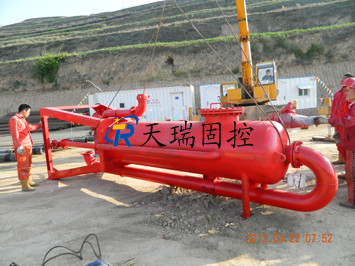 ZYQ Series Mud Gas Separator Equipment For Safe Drilling 320m3/H