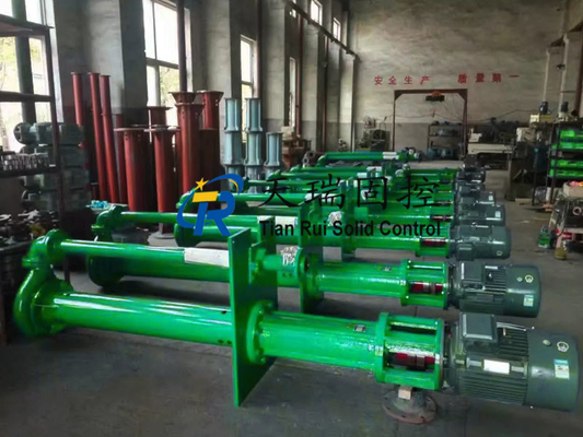 Long Shaft Submersible Slurry Pump For Horizontal Directional Drilling 55KW Motor Powered