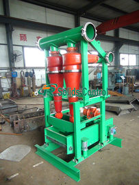 Big Capacity 300M3/H Drilling Mud Desander DN150mm Inlet Diameter ISO9001