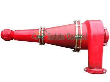 Large Capacity Cyclone Desanding Equipment 10" For Slurry Mud Separation