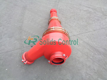 10" DN150mm Cyclone Desander Equipment For Slurry Mud Separation