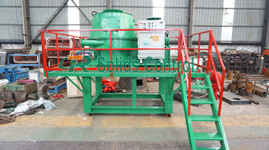 900r/Min 55kw Capacity Mud Vertical Cuttings Dryer