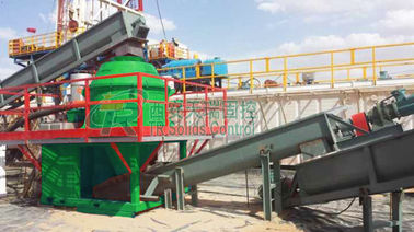 900r/Min 55kw Capacity Mud Vertical Cuttings Dryer