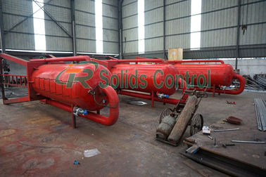 Oil Gas Drilling Fluid Solids Control H2S Poor Boy Degasser