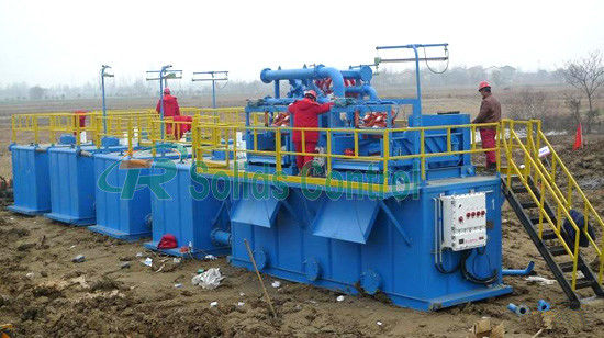 Slurry 1000GPM HDD Mud Solids Control Equipment