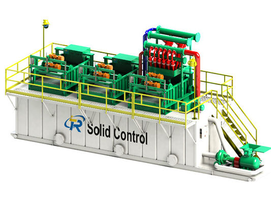 Trenchless Recycling HDD 240m3/H Oil Rig Mud System