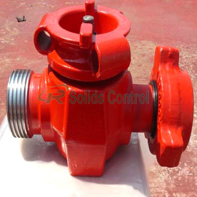 Solids Control API 6A 2" Wellhead Plug Valve With Fig 1502