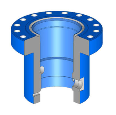 PSL1 5000KN 10000PSI Wellhead Casing Head Assembly