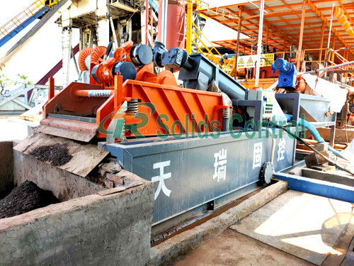 Solids Control VFD Drill Cuttings Mud Treatment System