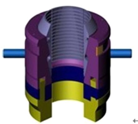 95.3mm API 6A Wellhead Mandrel Type Casing Hanger