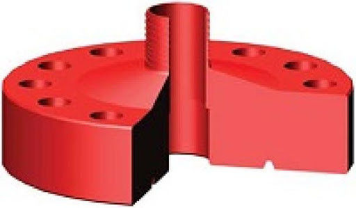 Well Drilling FF HH API 6A PSL1 26" Casing Tubing Head
