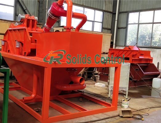 DN250 50μM 500GPM TBM Bored Pile Desanding Machine