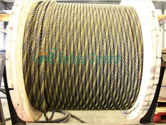 API 9A 1770mpa Galvanized Oilfield Steel Wire Rope