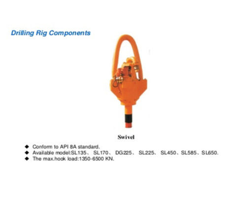 Oilfield mechanical 250T 5000psi Drilling Rig Swivel