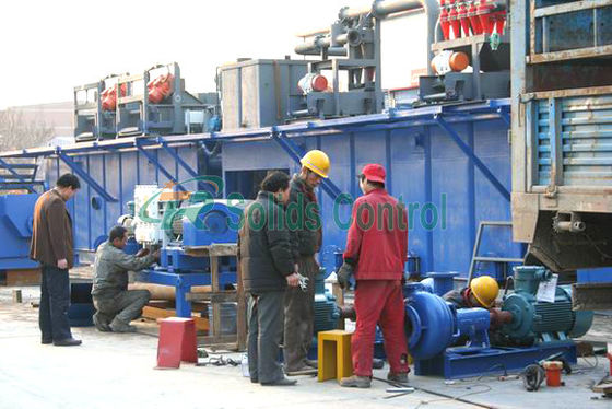 Vehicle Mounted Solid Control Drilling Mud System