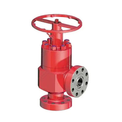 Oilfield Flange Connection Adjustable Choke Valve 5000PSI