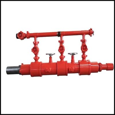 21Mpa 9 5/8" Double Plug Cement Casing Head With Manifold