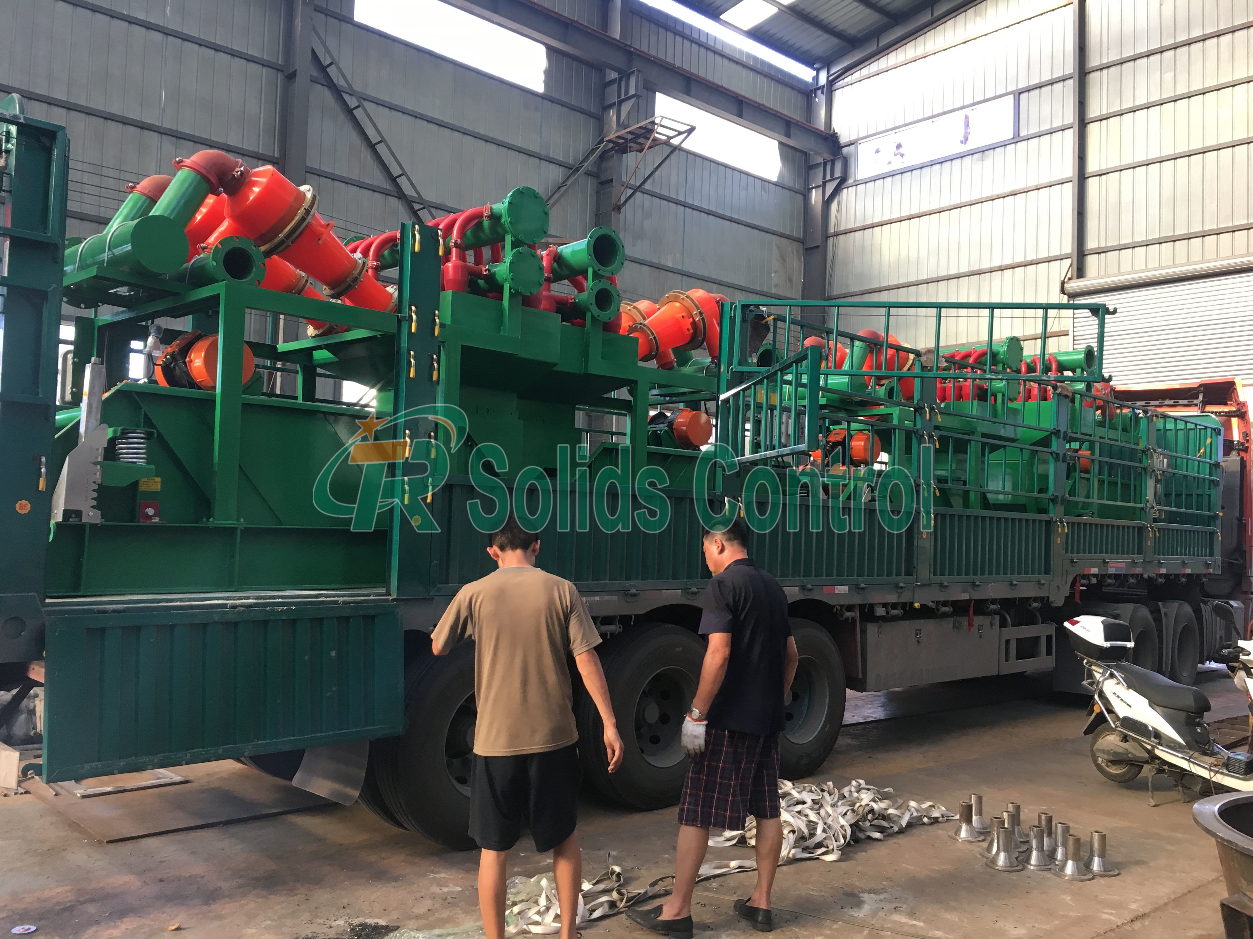 240m3/h Oilfield Drilling Mud Cleaner Desander Desilter Shale Shaker ...