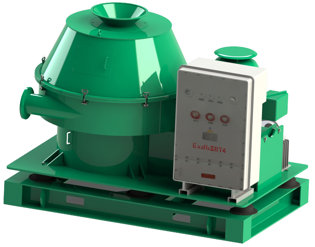 API / ISO Certificated Mud Vertical Cutting Dryer with 0.69MPa Air ...